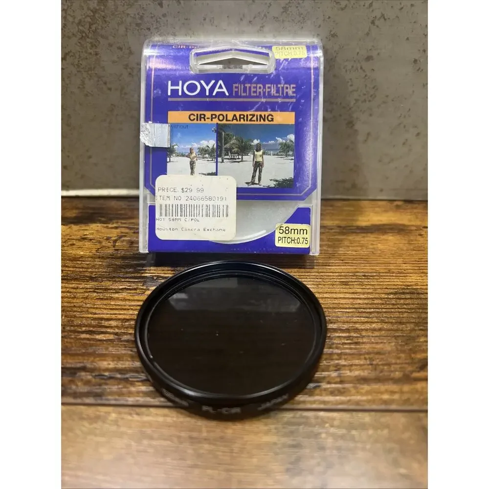 Hoya 58mm CIR POLARIZING filter